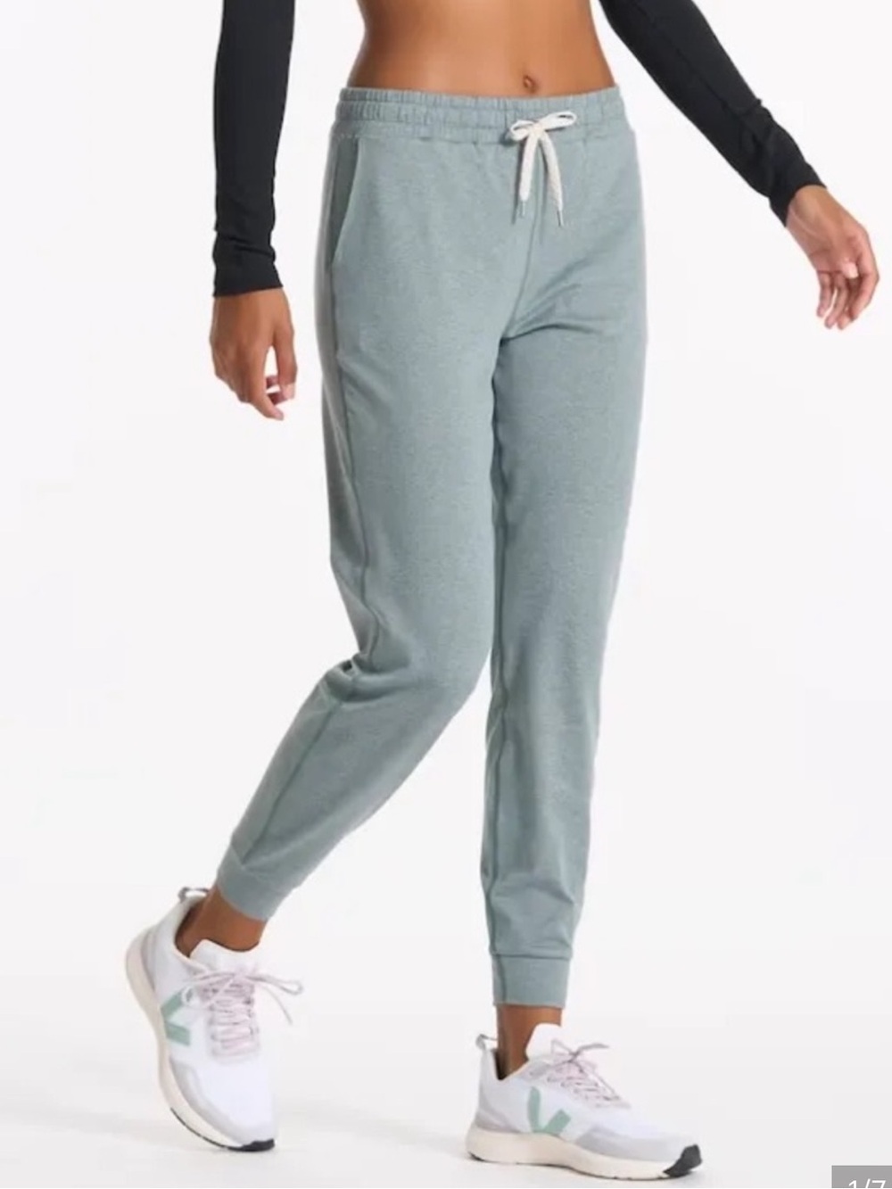 Vuori Light Sage Drawstring Joggers